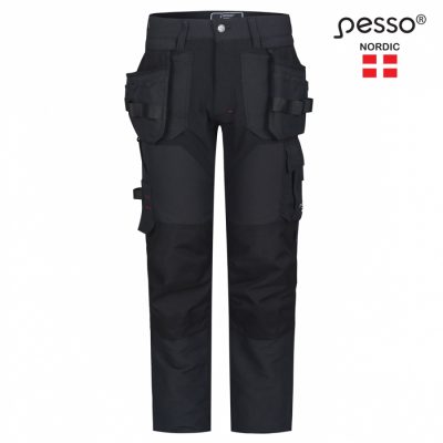 Darbo kelnės Pesso TITAN Flexpro 125, pilka - Image 3
