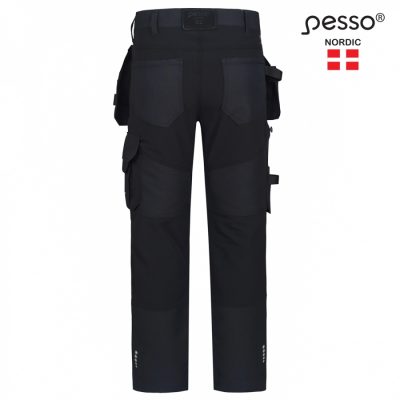 Darbo kelnės Pesso TITAN Flexpro 125, pilka - Image 4