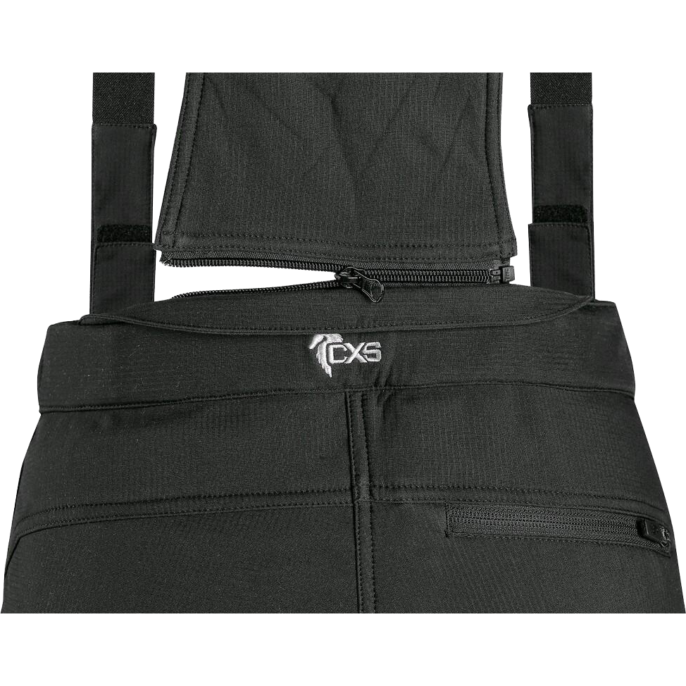 Kelnės CXS TRENTON Softshell, žieminės, juodos - Image 3