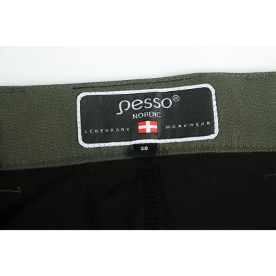 Darbo kelnės Pesso TITAN Flexpro 125, žalios - Image 16