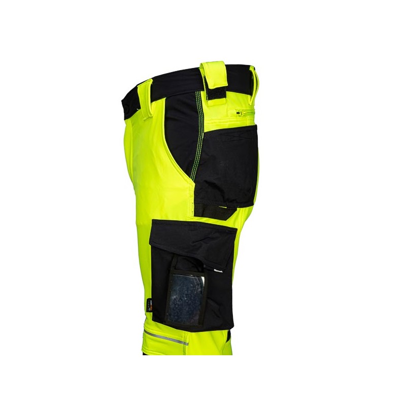Kelnės HI-VIS GELTONOS STRETCH REWELLY - Image 3
