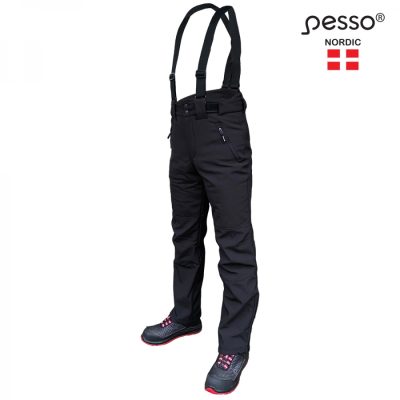 Šiltos neperšlampančios kelnės BARNABI Softshell