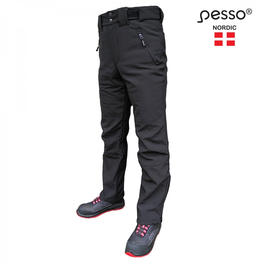 Šiltos neperšlampančios kelnės BARNABI Softshell - Image 6