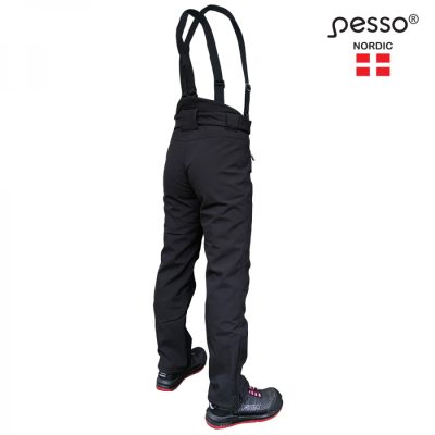 Alternative view of Šiltos neperšlampančios kelnės BARNABI Softshell