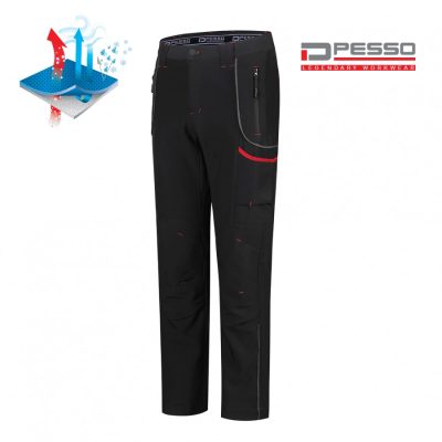 Softshell kelnės Pesso NEBRASKA, juodos - Image 3