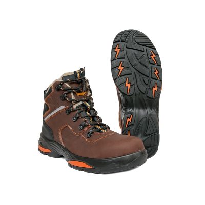 Pašiltinti, odiniai batai su auliuku CRAZY HORSE WINTER MONTE S3 SRC HRO CI