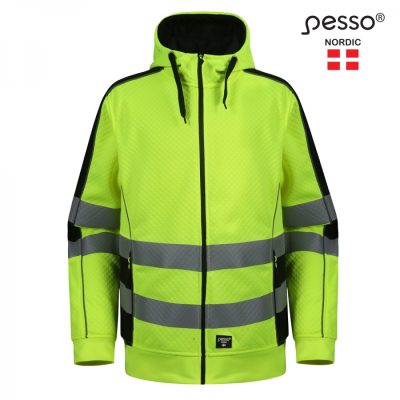Alternative view of Džemperis Pesso FL05 HI-VIS, geltonas