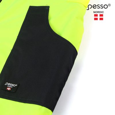 Šiltas puskombinezonis Pesso Montana, ryškiai geltona - Image 7