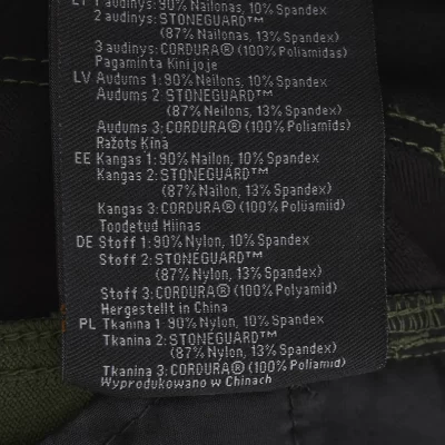 Darbo kelnės Pesso Nexus Flexpro 185, Olive Green - Image 20