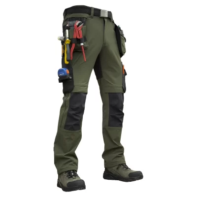 Darbo kelnės Pesso Nexus Flexpro 185, Olive Green - Image 8
