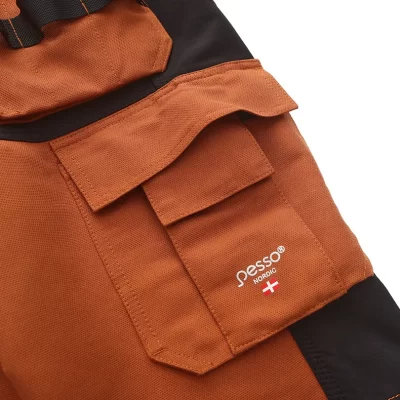 Darbo šortai Pesso TITAN Flexpro 125, Mountain Brown - Image 4