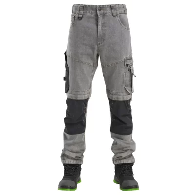 Darbo kelnės Pesso Denim Flex Ultimate Strech 155, pilkos - Image 3